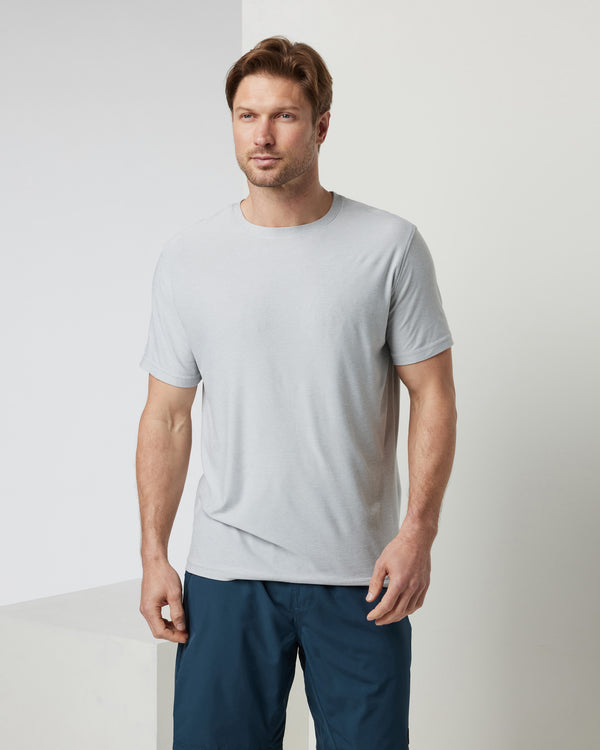 Strato Tech Tee | Platinum Heather